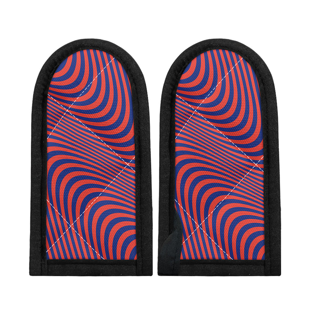Psychedelic Illusion Print Skillet Handle Cover