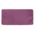 Psychedelic Illusion Print Towel
