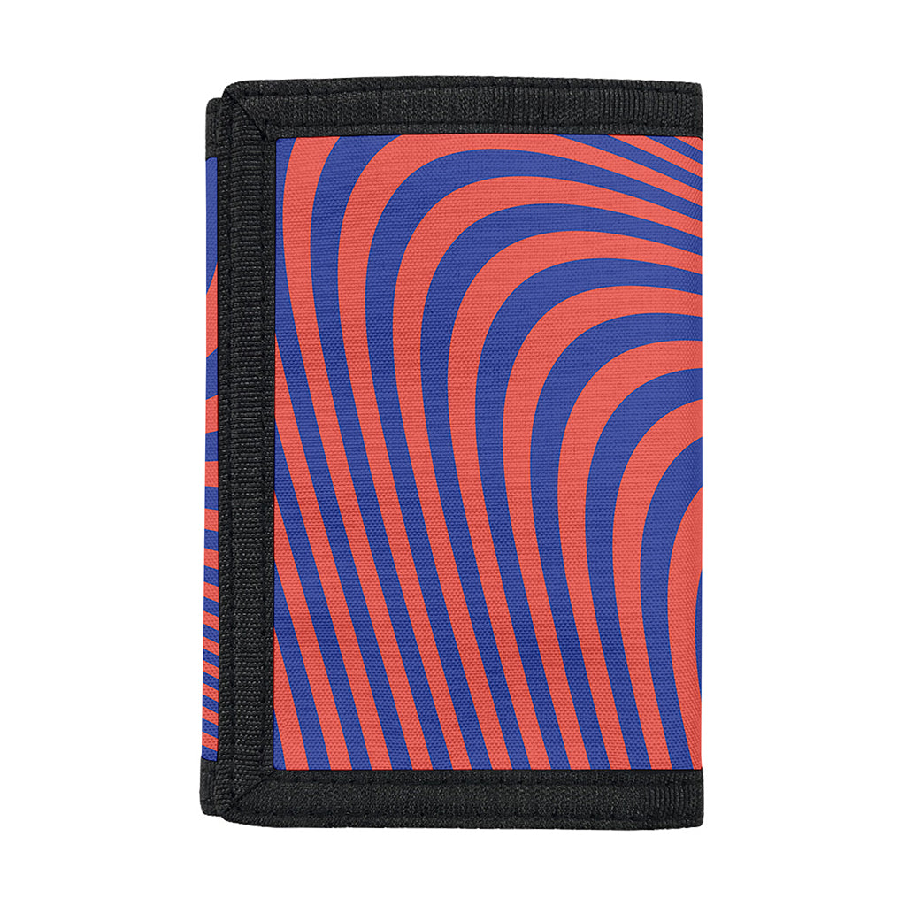 Psychedelic Illusion Print Trifold Wallet