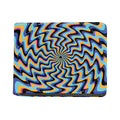 Psychedelic Illusory Motion Print Bifold Wallet