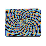 Psychedelic Illusory Motion Print Bifold Wallet