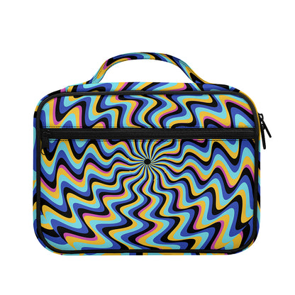 Psychedelic Illusory Motion Print Briefcase Bible Bag