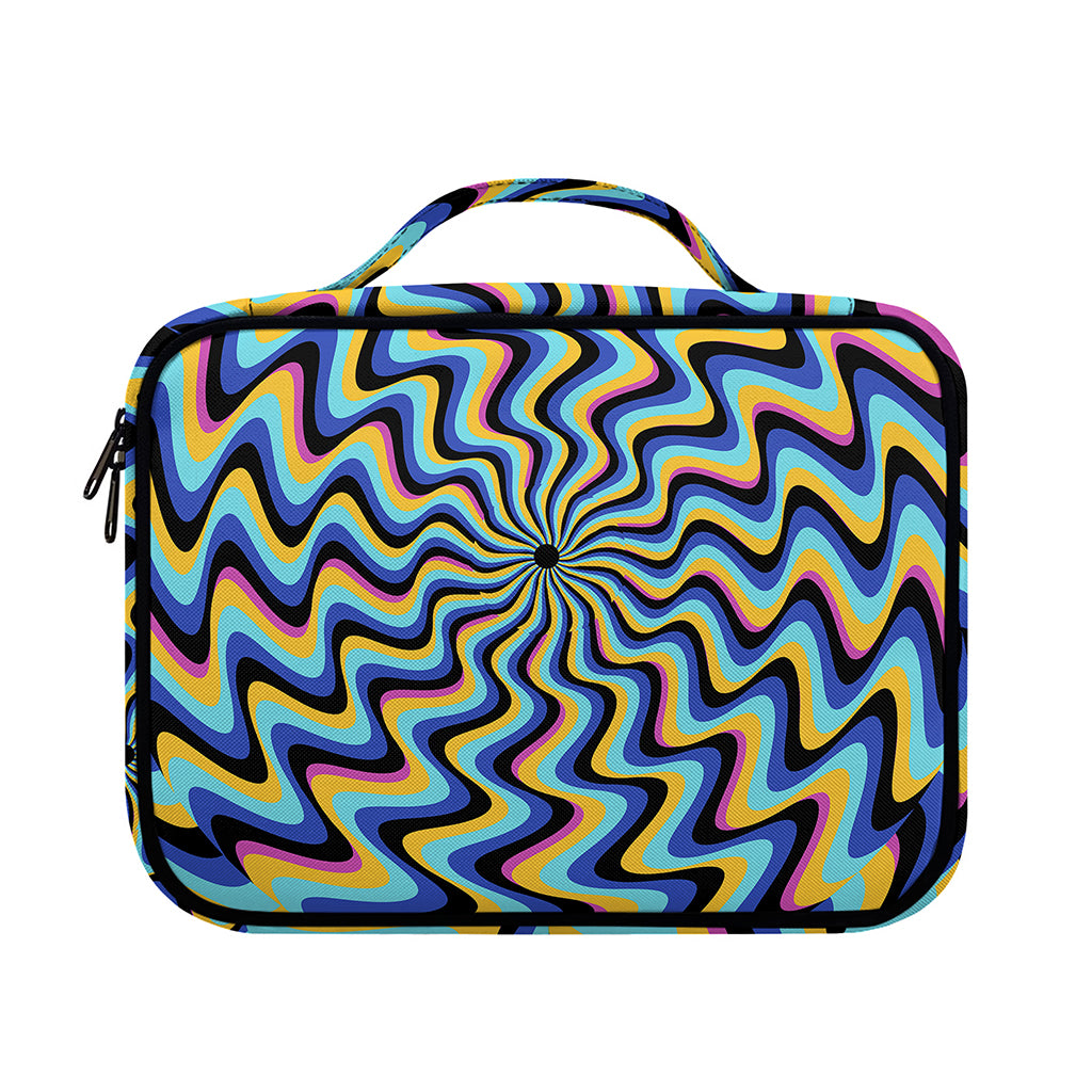 Psychedelic Illusory Motion Print Briefcase Bible Bag