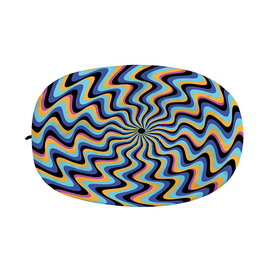 Psychedelic Illusory Motion Print Car Side Mirror Covers
