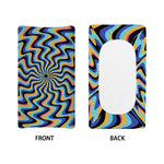 Psychedelic Illusory Motion Print Changing Pad Cover