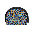 Psychedelic Illusory Motion Print Coin Purse