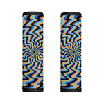 Psychedelic Illusory Motion Print Handle Covers