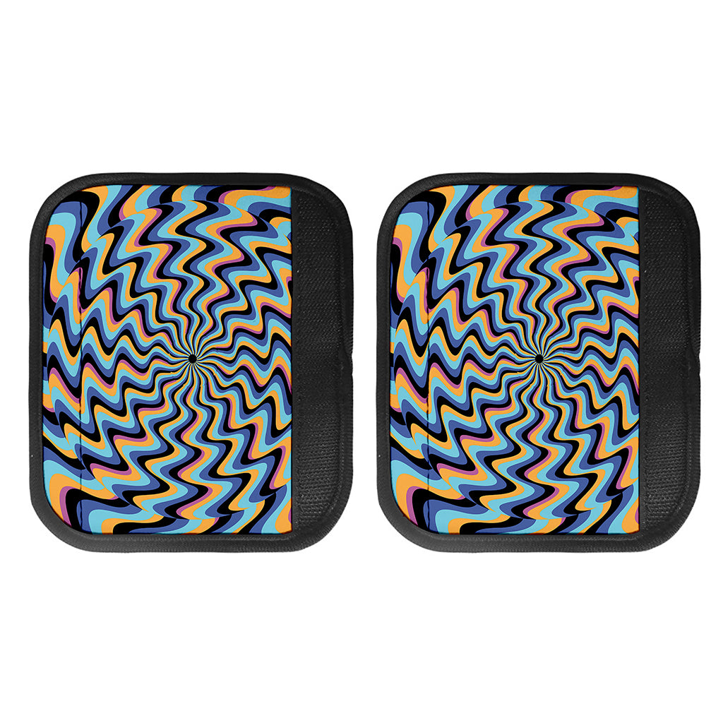 Psychedelic Illusory Motion Print Handle Covers