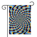 Psychedelic Illusory Motion Print House Flag