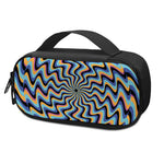 Psychedelic Illusory Motion Print Insulin Cooler Travel Case