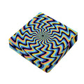 Psychedelic Illusory Motion Print Outdoor Seat Cushion Cover