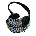Psychedelic Illusory Motion Print Pet Sling Carrier