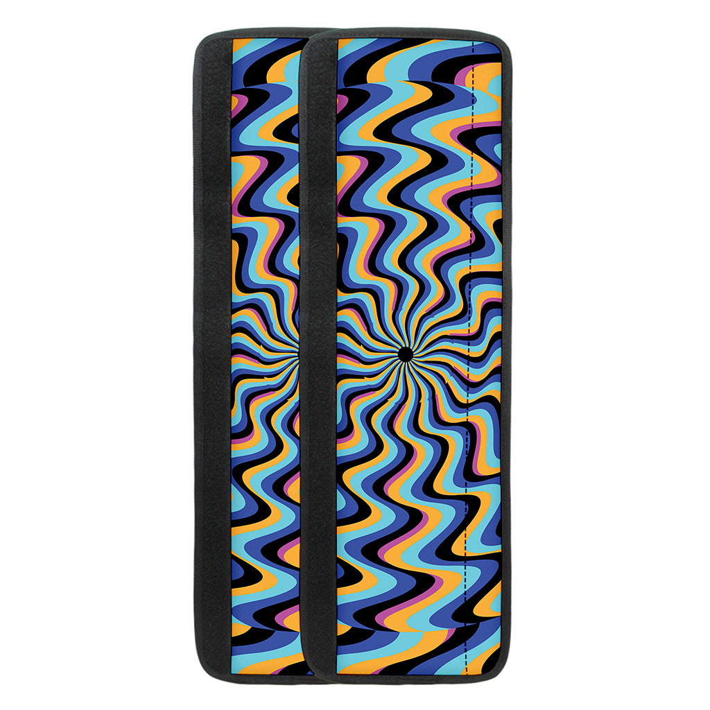Psychedelic Illusory Motion Print Refrigerator Handle Covers