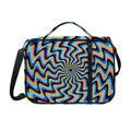 Psychedelic Illusory Motion Print Shoulder Strap Bible Bag