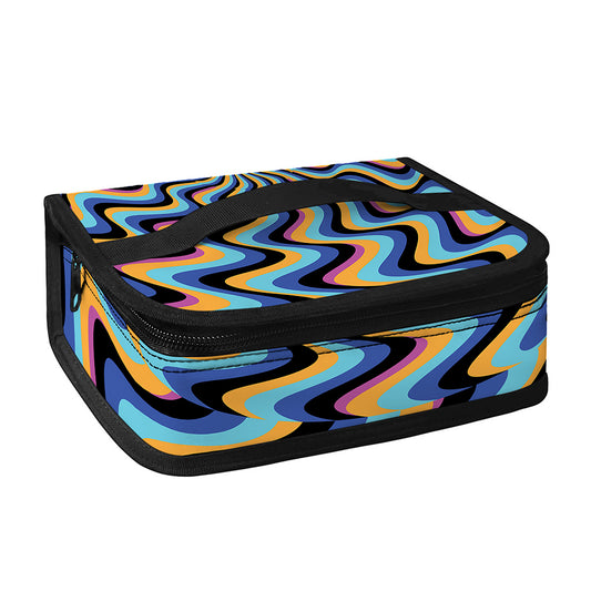 Psychedelic Illusory Motion Print Small Lunch Bag