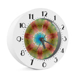 Psychedelic Kaleidoscope Print Alarm Clock