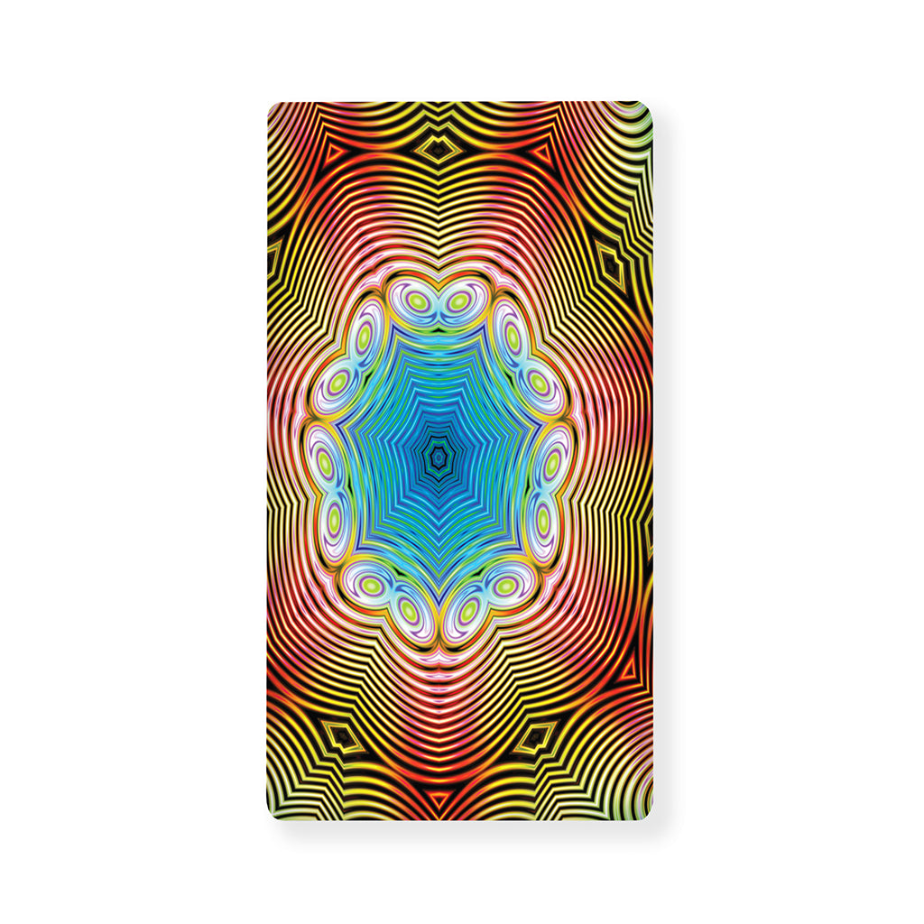 Psychedelic Kaleidoscope Print Baby Crib Sheet