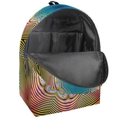 Psychedelic Kaleidoscope Print Backpack
