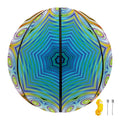 Psychedelic Kaleidoscope Print Basketball