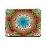 Psychedelic Kaleidoscope Print Bifold Wallet