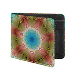 Psychedelic Kaleidoscope Print Bifold Wallet