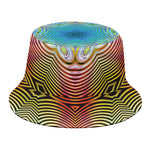 Psychedelic Kaleidoscope Print Bucket Hat