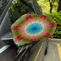 Psychedelic Kaleidoscope Print Car Side Mirror Covers