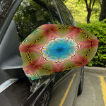 Psychedelic Kaleidoscope Print Car Side Mirror Covers