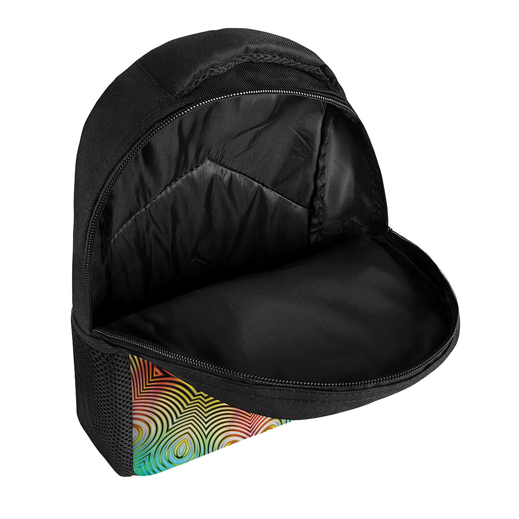 Psychedelic Kaleidoscope Print Casual Backpack