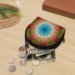 Psychedelic Kaleidoscope Print Coin Purse