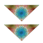 Psychedelic Kaleidoscope Print Dog Bandana