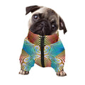 Psychedelic Kaleidoscope Print Dog Zip Up Jacket