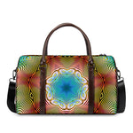 Psychedelic Kaleidoscope Print Duffle Bag