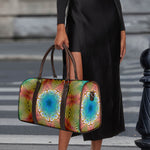 Psychedelic Kaleidoscope Print Duffle Bag