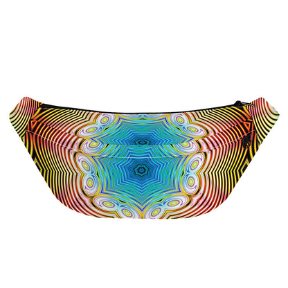 Psychedelic Kaleidoscope Print Fanny Pack