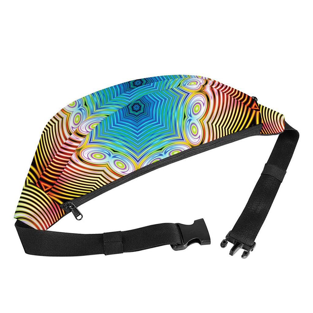 Psychedelic Kaleidoscope Print Fanny Pack