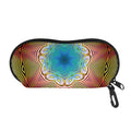 Psychedelic Kaleidoscope Print Glasses Case