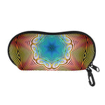 Psychedelic Kaleidoscope Print Glasses Case