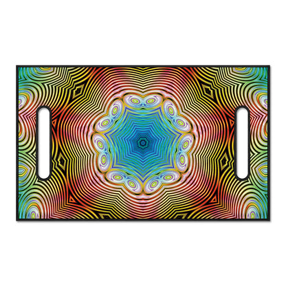 Psychedelic Kaleidoscope Print Golf Cart Seat Cover