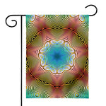 Psychedelic Kaleidoscope Print House Flag