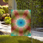 Psychedelic Kaleidoscope Print House Flag