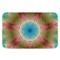 Psychedelic Kaleidoscope Print Indoor Door Mat