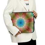 Psychedelic Kaleidoscope Print Laptop Sleeve