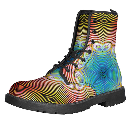 Psychedelic Kaleidoscope Print Backpack
