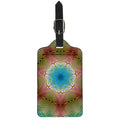 Psychedelic Kaleidoscope Print Luggage Tag