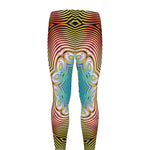 Psychedelic Kaleidoscope Print Men's leggings