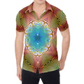 Psychedelic Kaleidoscope Print Men's Shirt
