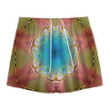 Psychedelic Kaleidoscope Print Mesh Shorts