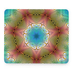 Psychedelic Kaleidoscope Print Mouse Pad