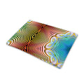 Psychedelic Kaleidoscope Print Pet Cooling Mat Cover